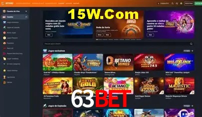 A Experiência Imersiva dos Cassinos Ao Vivo no 63Bet